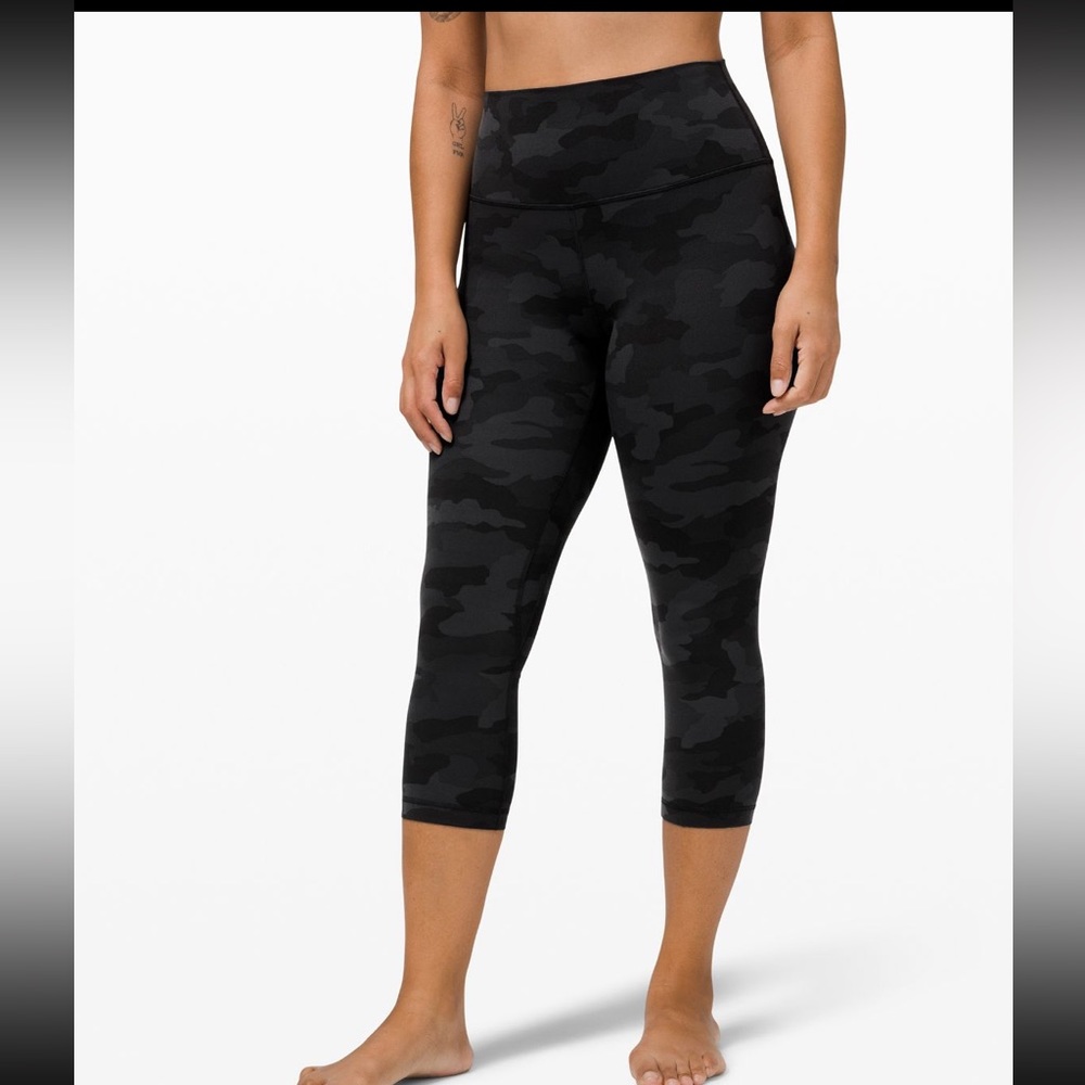 Lululemon align high rise crop 21”